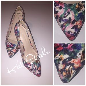 Kelly & Katie Multi Colored Heels